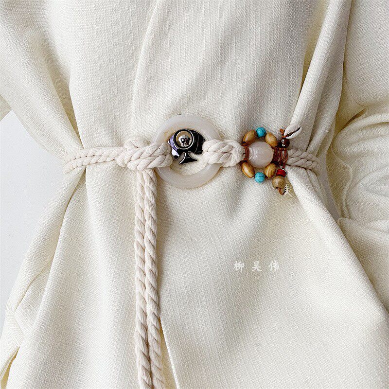 民族风复古编织打结腰带女配裙子百搭配饰波西米亚复古细腰绳古风,服饰配件/皮带/帽子/围巾,腰带/皮带/腰链,淘宝优惠券,粉丝福利购,淘宝优惠卷