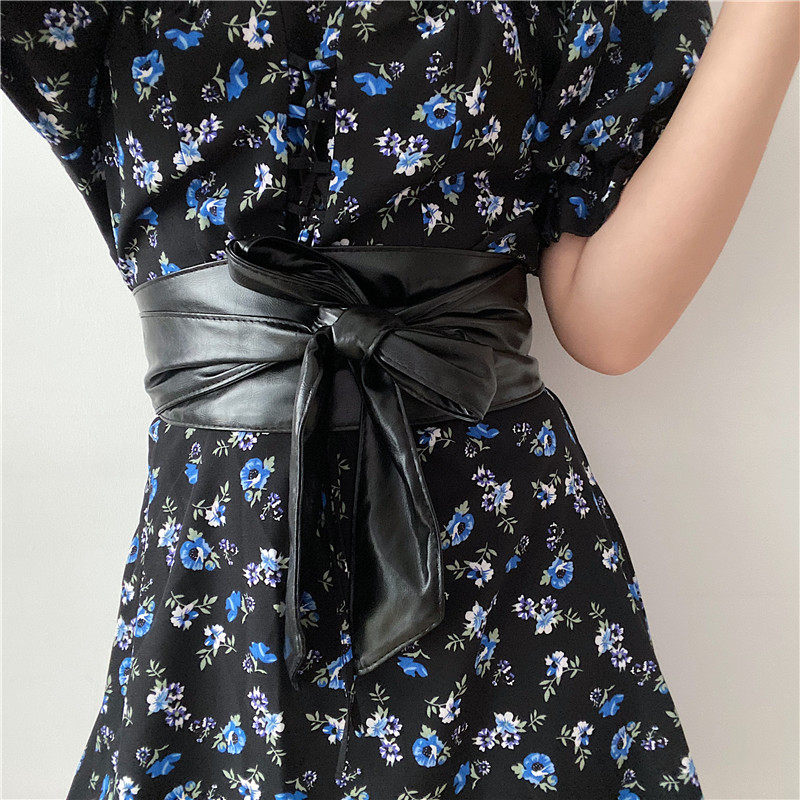 软面pu皮打结腰带女宽黑色时尚装饰配连衣裙子大衣外套腰封绑带长,服饰配件/皮带/帽子/围巾,腰带/皮带/腰链,淘宝优惠券,粉丝福利购,淘宝优惠卷