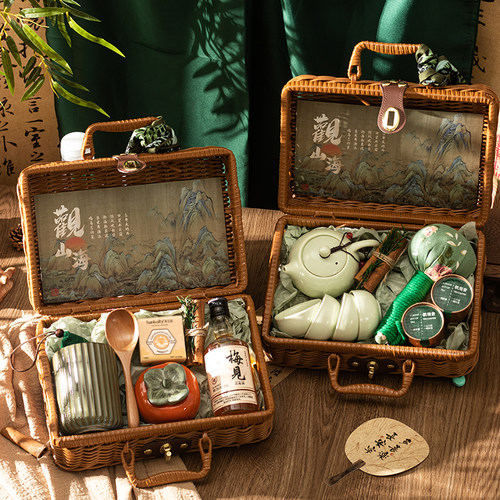 伴手礼送员工国潮风高档礼物