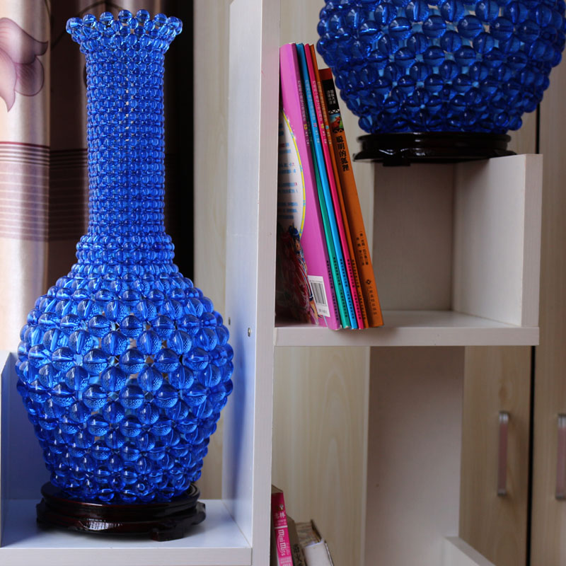 亚克力透明花瓶串珠材料包