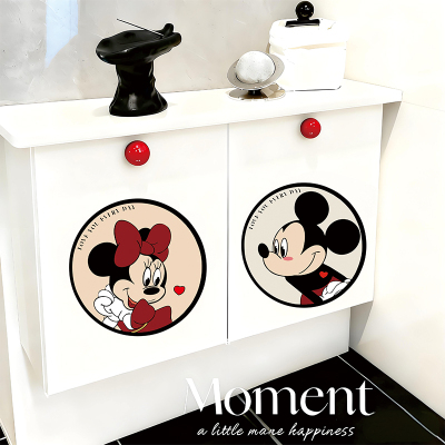 米奇米妮卫生间马桶旁侧边置物架