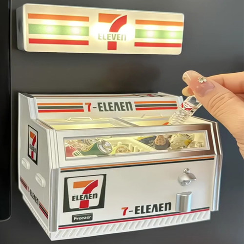 711冰箱贴便利店小夜灯全家发光