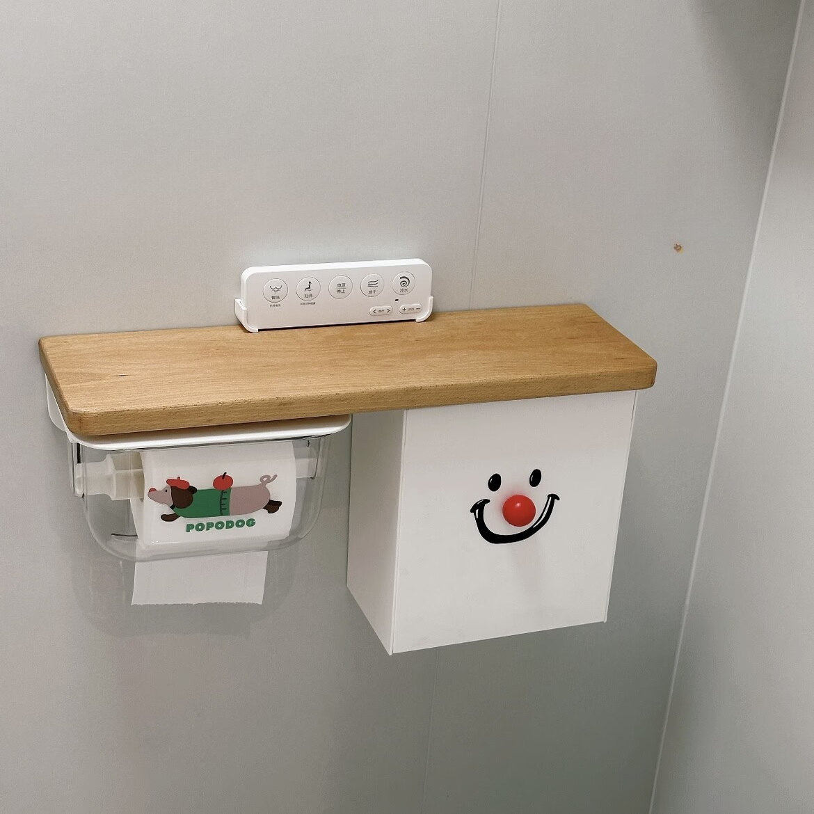 卫生间置物架马桶旁厕所壁挂式纸巾盒放厕纸盒姨妈巾抽纸盒卷纸架