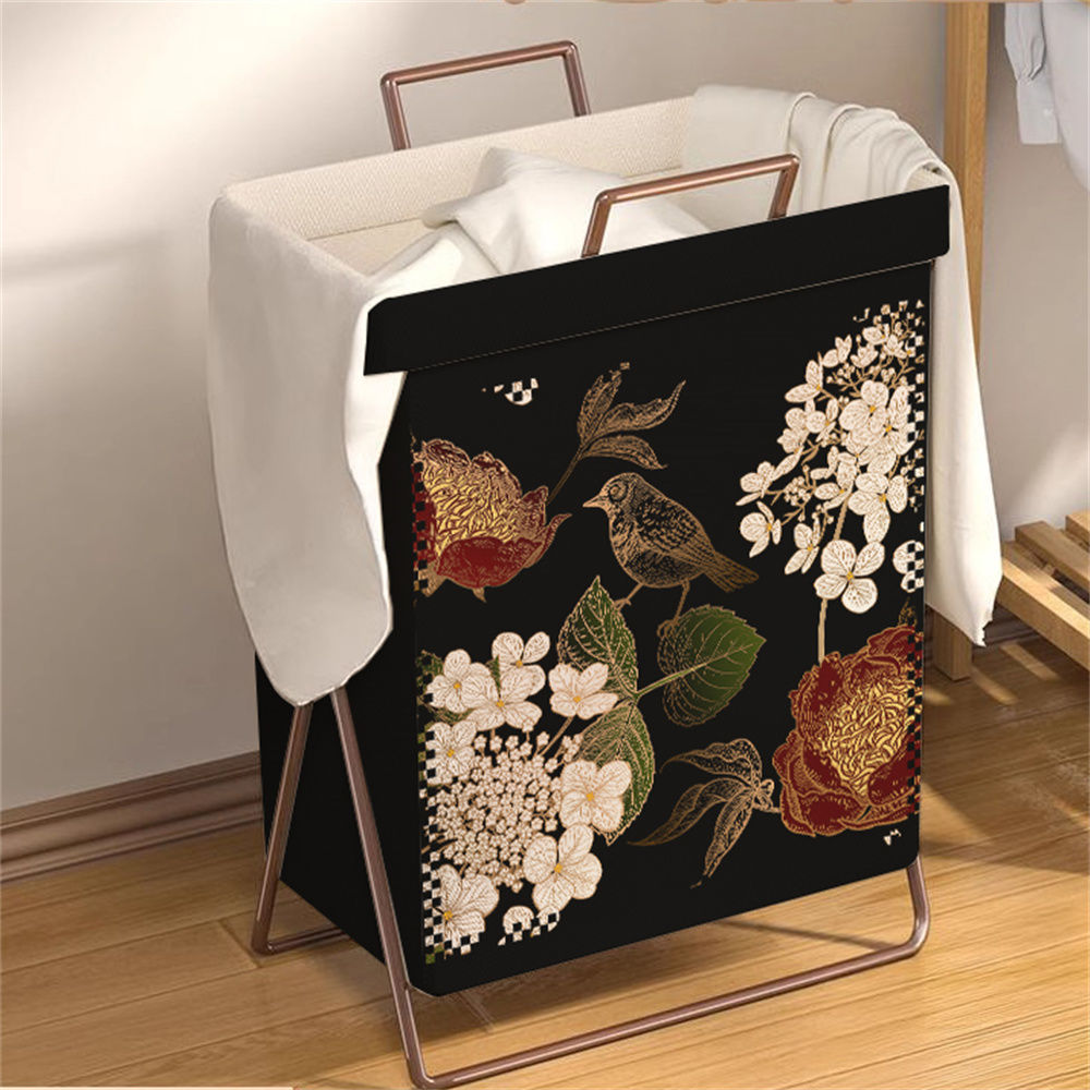 中古风高颜值网红脏衣篓放衣服