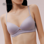 内外日本专利交叉模杯无钢圈文胸小胸超细肩带聚拢内衣春夏NEIWAI