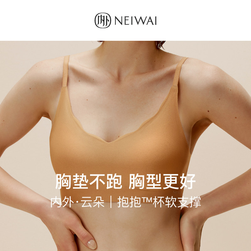 NEIWAI内外抱抱杯软支撑文胸背心款/背扣款怎么样,好用不?