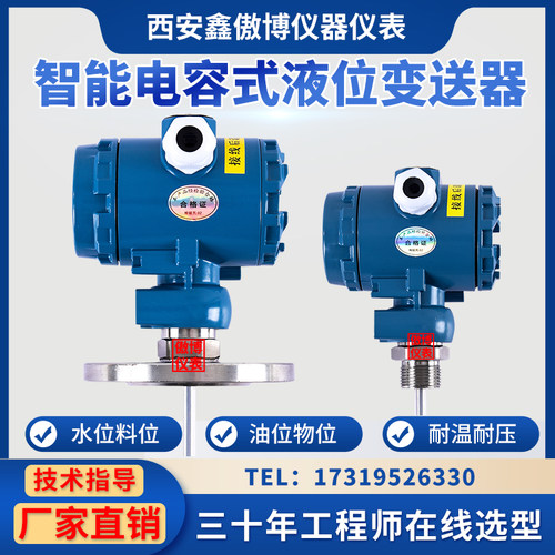 智能型耐腐蚀电容液位变送器