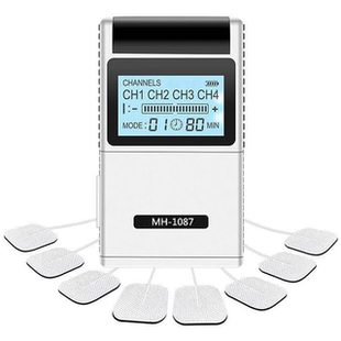 TENS经络仪48种按摩模式 跨境低频EMS脉冲按摩器仪8片贴同时工作