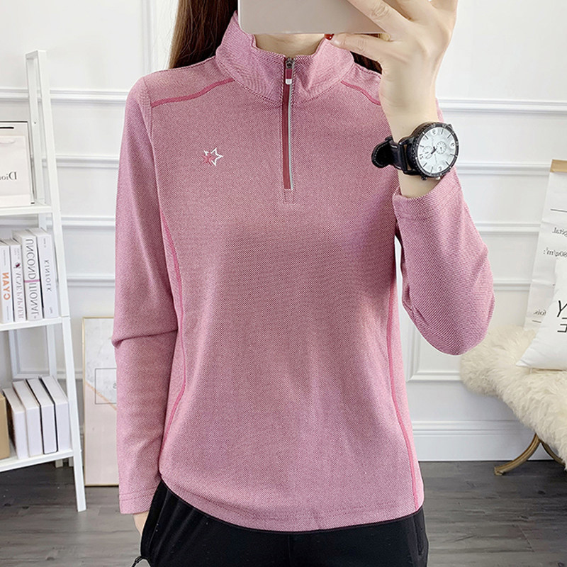 秋冬立领薄绒速干衣女运动户外保暖德绒弹力长袖T恤跑步套头卫衣,户外/登山/野营/旅行用品,抓绒衣,淘宝优惠券,粉丝福利购,淘宝优惠卷
