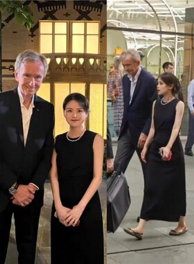 太古里LV总裁同行! Fashion&Best高定女圆领无袖带褶薄款连衣裙