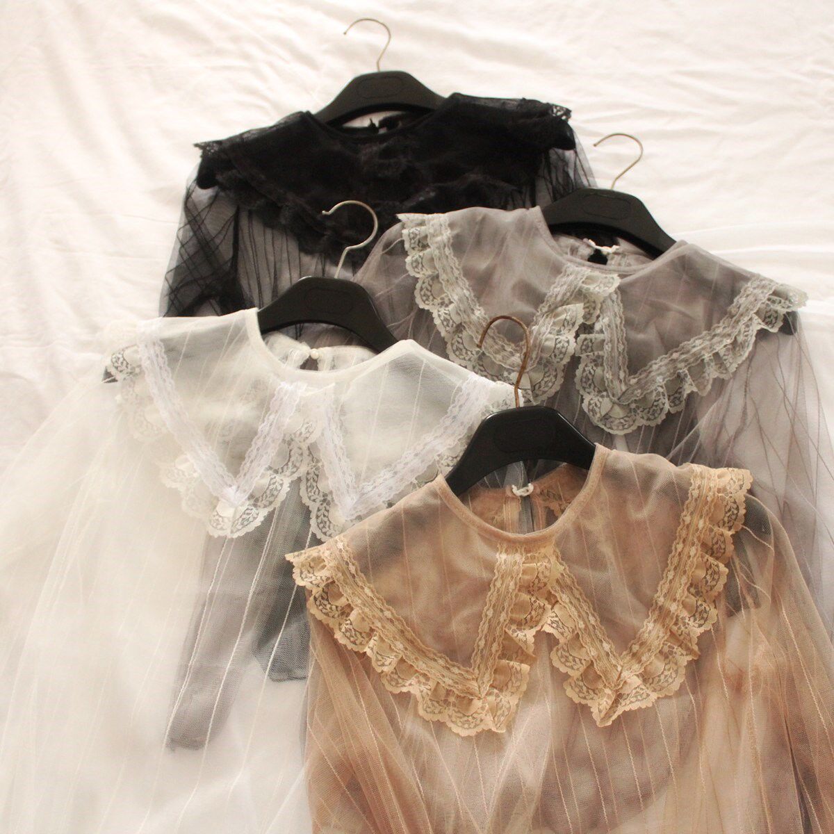 长袖打底衬衫娃娃领性感透视网纱蕾丝衫淑女秋冬内搭加肥加大码潮|msdalam kategori Butik wanita / wanita, baju lace/baju chiffon - dari Buy2taobao.com untuk memberikan perkhidmatan ejen Taobao profesional membeli