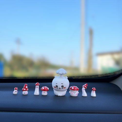 治愈可爱汽车摆件兔子治愈