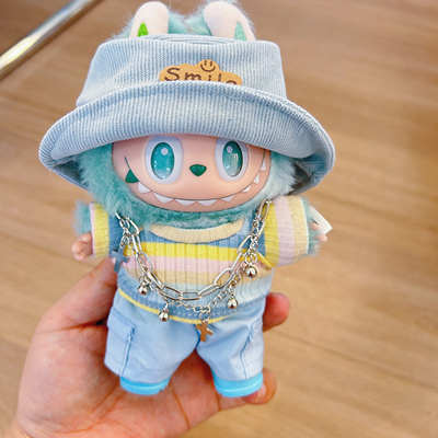 labubu三代娃衣拉布布公仔衣服
