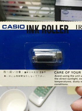 卡西欧HR-8TM 8RC等打印式计算器IR-40黑色墨球单色墨轮IR-40色带