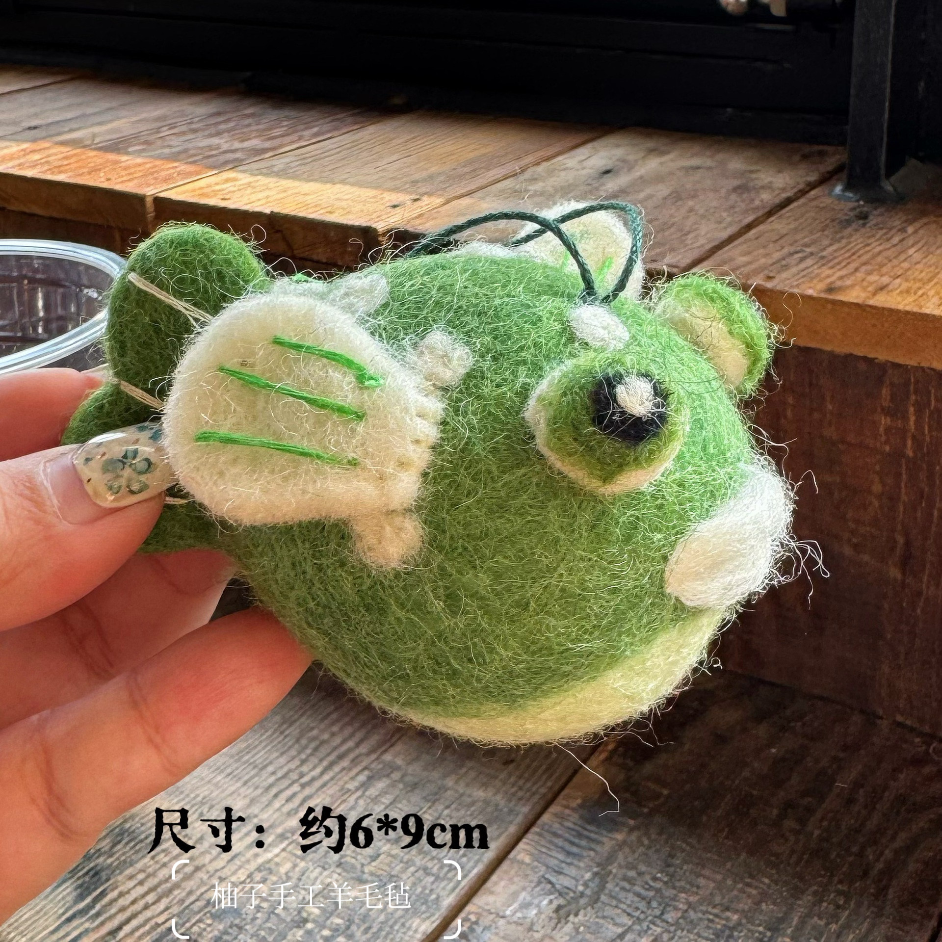绿色河豚尼泊尔手工羊毛毡包包挂件小鱼手机钥匙车挂饰伴手礼玩偶,服饰配件/皮带/帽子/围巾,包挂件,淘宝优惠券,粉丝福利购,淘宝优惠卷