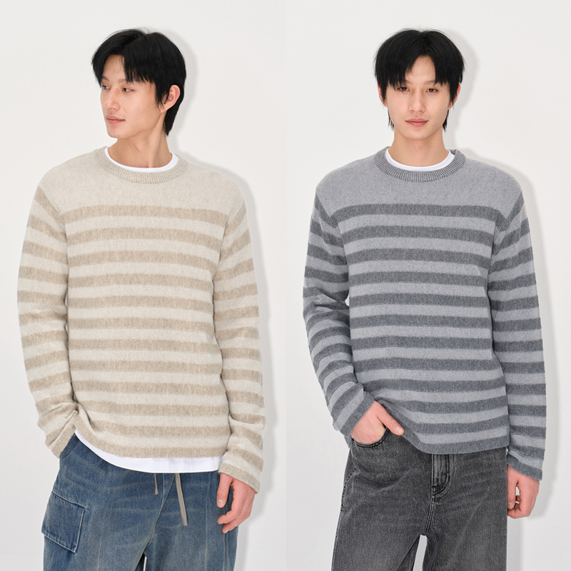 UNICAHOMME羊毛混色套头针织衫