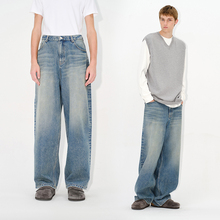 UNICA HOMME/时髦实穿直筒牛仔裤男士