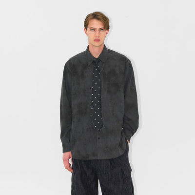 UNICAHOMME迷幻图案翻领衬衫