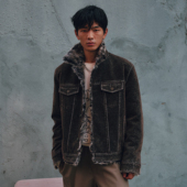 UNICAHOMME 经典 柔软内里小湖羊皮毛一体保暖棉质牛仔夹克男