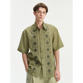 UNICA _浪漫古典进口重工刺绣设计感品质衬衫 HOMME 周深同款