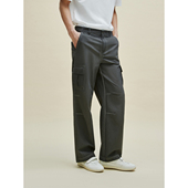 裤 UNICA 型 工装 _立体暗条纹透气褪色工装 HOMME 美式