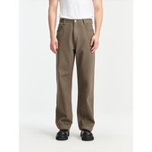 UNICA 男宽松卡其色 水洗色老爹直筒牛仔裤 HOMME 定制新款