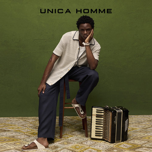 UNICA HOMME/刘宇宁同款 男款无袖针织镂空男士古巴背心短袖衬衫