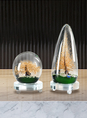 酒柜展示柜水晶琉璃摆件