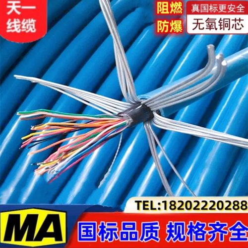 煤矿用阻燃钢丝铠装通信电缆 MHYA32 50*2*1/0.97mm² 煤安证齐全