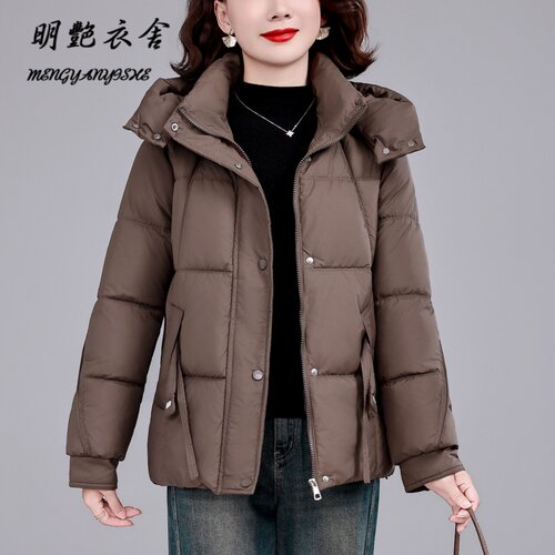 防寒加厚中老年棉服女高级宽松显瘦冬季新款妈妈棉袄休闲棉衣外套