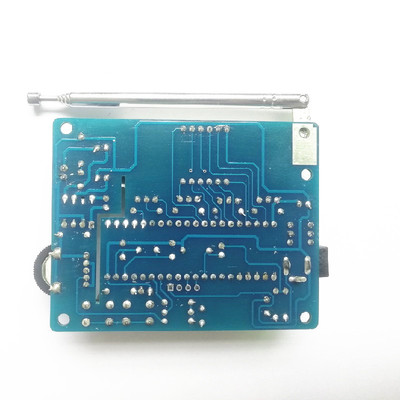 全波段收音机组装套件 手工制作成品 diy散件TEA5767数码管显示FM