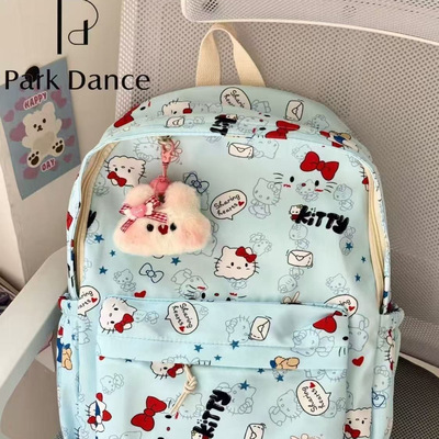 凯蒂猫书包双肩大容量