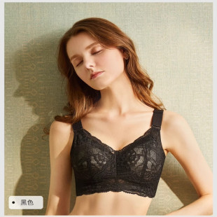 懋溯古今品牌正品 纯棉全罩杯收副乳防下垂大胸显小内衣 文胸超薄款