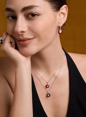 hefang925纯银何方半宝方糖项链