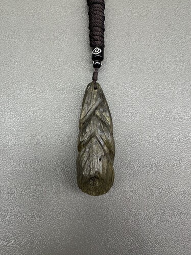 天然虫漏随形越南芽庄绿奇楠沉香吊坠挂件男女士项链毛衣链