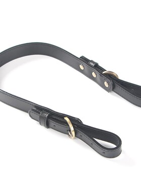 短包带包包配件牛皮包带短肩带宽手提包带可调节驼黄色腋下带1770