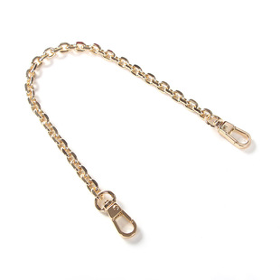 链条带包包配件短肩带小包包斜跨带浅金色亮银色链子腋下带子YX28