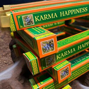 不丹宫廷用香正宗皇室Karma Happiness幸福业力藏香天然珍贵香