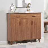 实木鞋 柜家用门口简易玄关门厅柜简约现代室内多功能鞋 架入户柜子