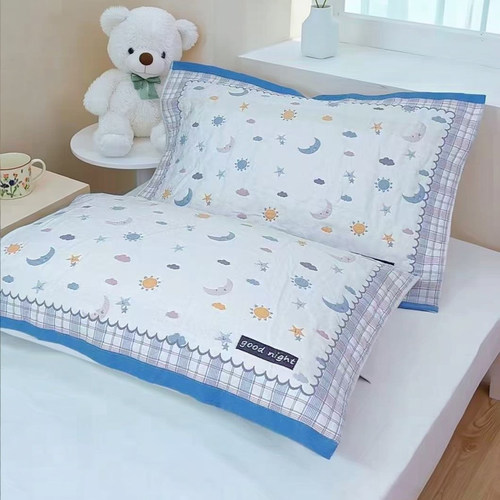 纯棉纱布枕巾一对装新款加厚柔软吸汗成人家用盖巾全棉枕头巾垫巾