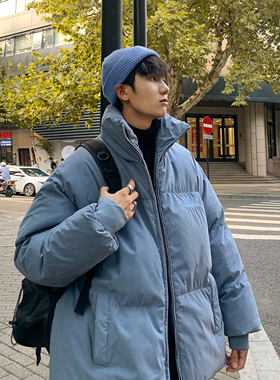 2025秋冬季新款男士小棉袄加厚情侣ins百搭棉服立领保暖外套