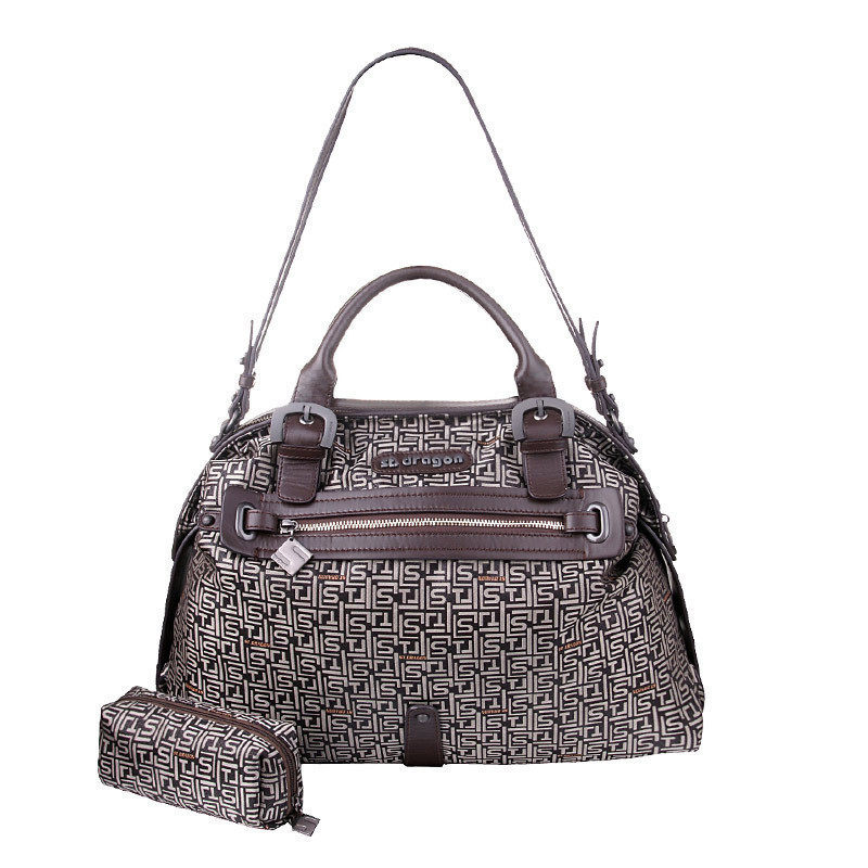 原2698 意大利真皮圣龙女包 复古手提斜挎圣龙包st10555-04cs