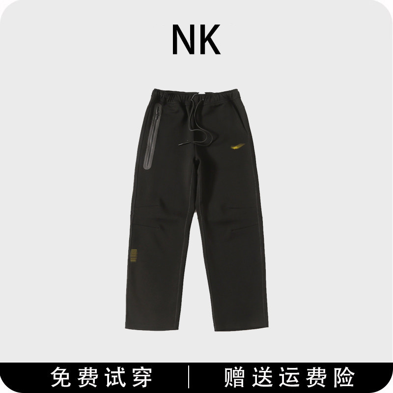 特价｜NK卫裤男nocta系列美式复古宽裤腿抽绳针织运动休闲长裤
