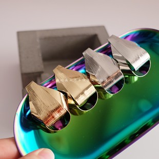 建筑师系列歌剧院!弧线立体耳钉耳饰气场浓郁-出口货源做工厚实