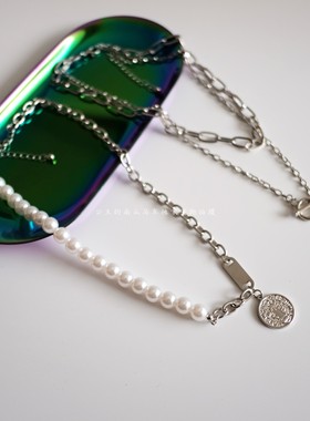 小众设计锁骨链显白显瘦