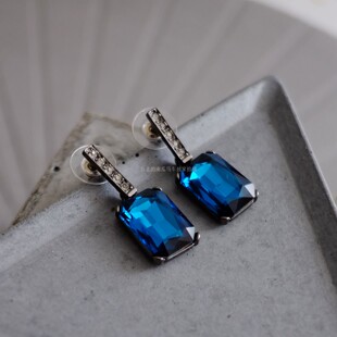 剔透「荒漠甘泉」优雅气场耳钉配大衣毛衣裙子卫衣吊带显白美艳飒