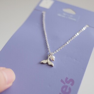 5.99美元/7加元纯yuan出口甜美海的女儿项链颈链锁骨链配裙子超美