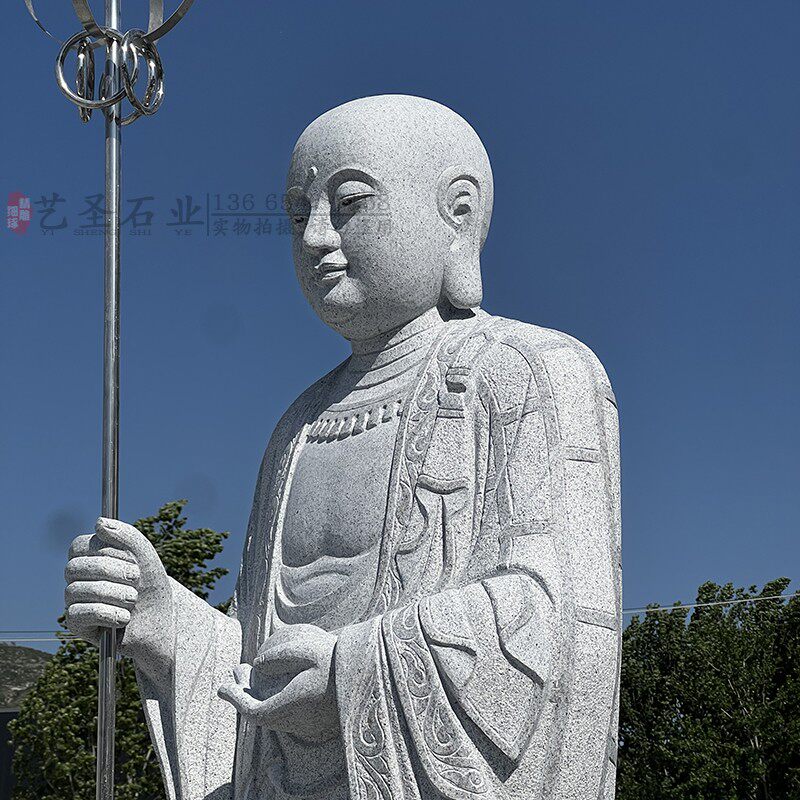 石雕地藏王佛像花岗岩十八罗汉城隍爷弥勒佛四大天王观世音菩萨