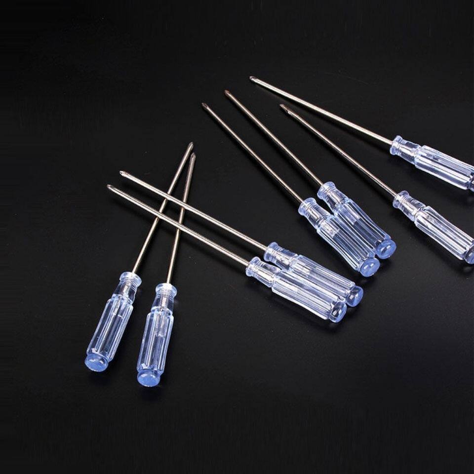 新水晶小螺丝刀一字十字迷你螺丝刀笔记本电脑手机玩具螺丝刀工具