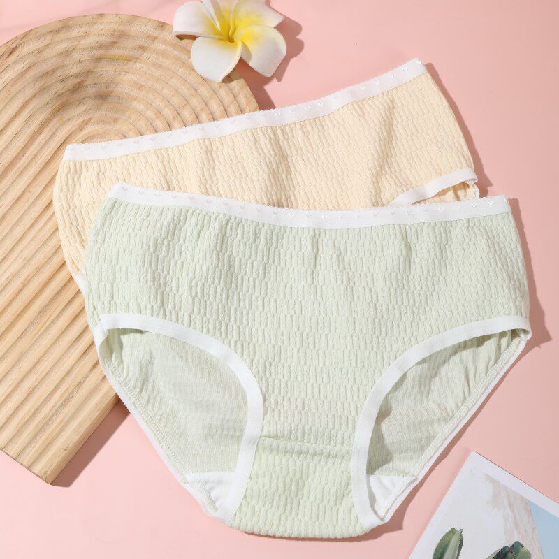 内裤女士纯棉全棉抗菌女生短裤夏季薄款婴儿棉舒适包臀少女